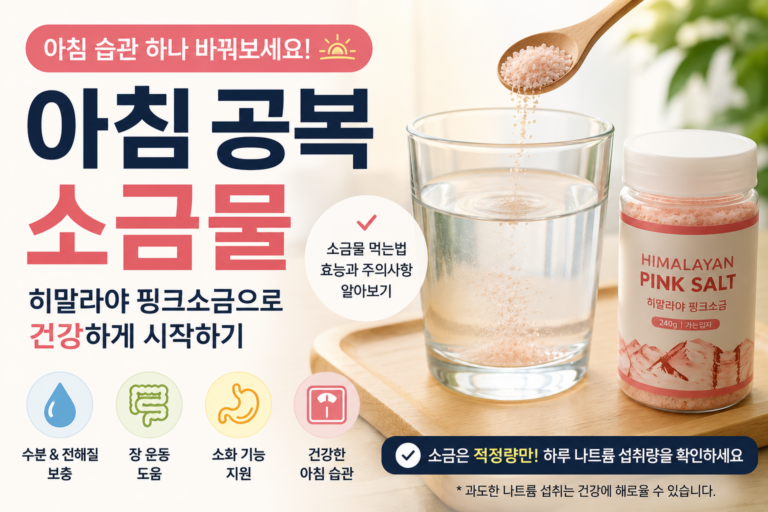 아침 공복 소금물 히말라야 핑크소금 추천, 240g 가는입자 핑크솔트 활용법과 특징