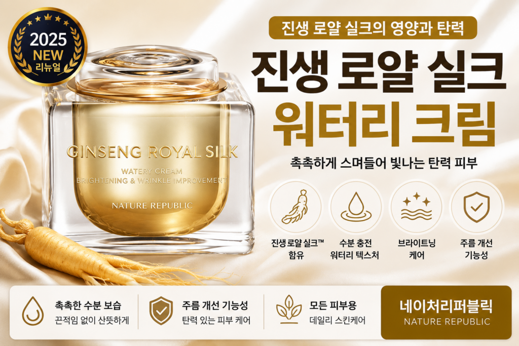 올인원 수분 보습 광채크림 부모님 화장품 선물 추천 제품 이미지